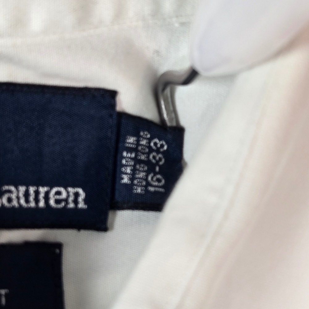 Polo Ralph Lauren Mens 16-33 White Regent Classic Fit French Cuff Dress Shirt - Picture 9 of 9